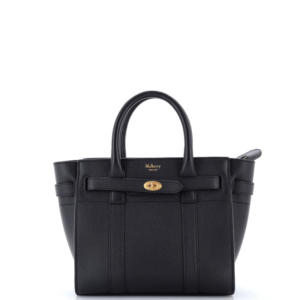 Mulberry Mini Bayswater Zipped Tote Leather